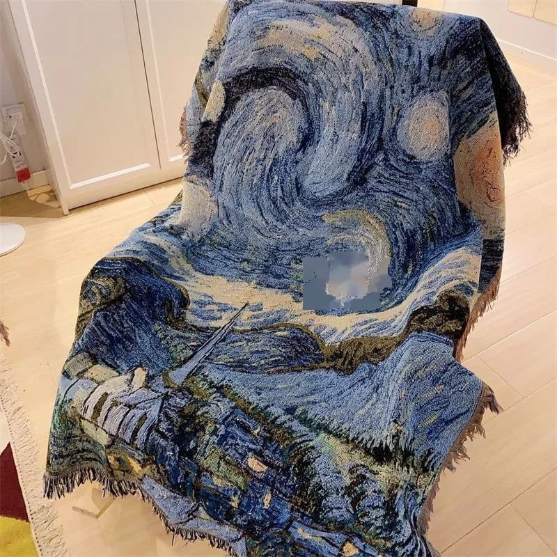 Deka na gauč Van Gogh Hviezdna noc